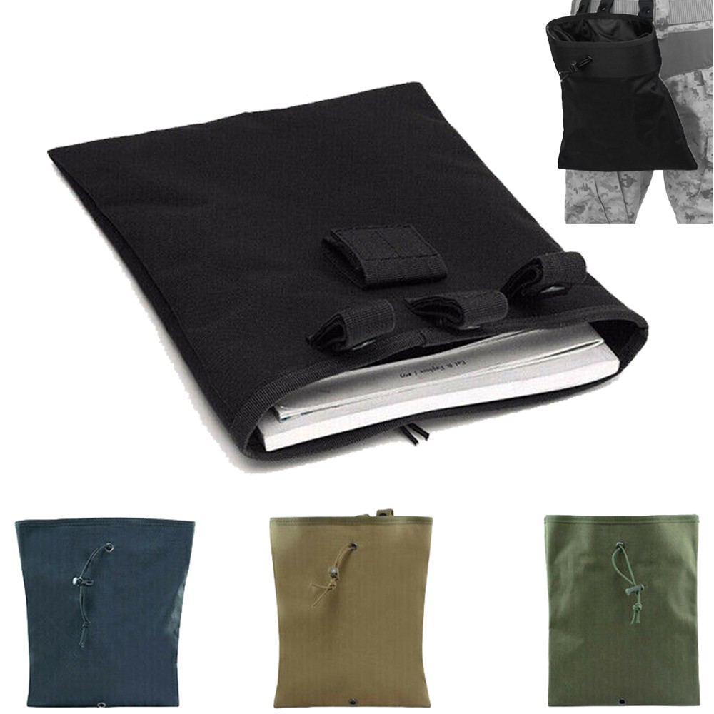 Ammo Hunting Hiking Military Molle Tactical Magazine Dump Drop Utility Pouch Bag