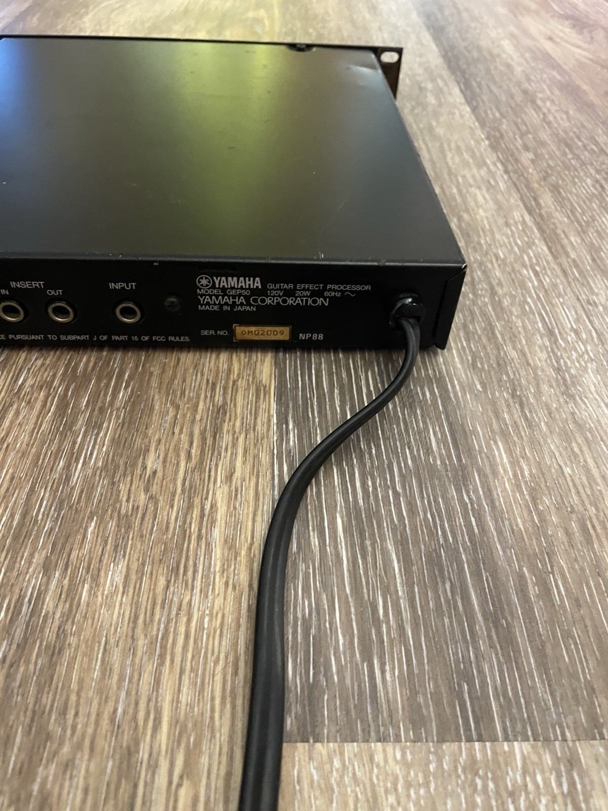Yamaha GEP50 Guitar Effects Processor – Multi-Effects Rack Unit
