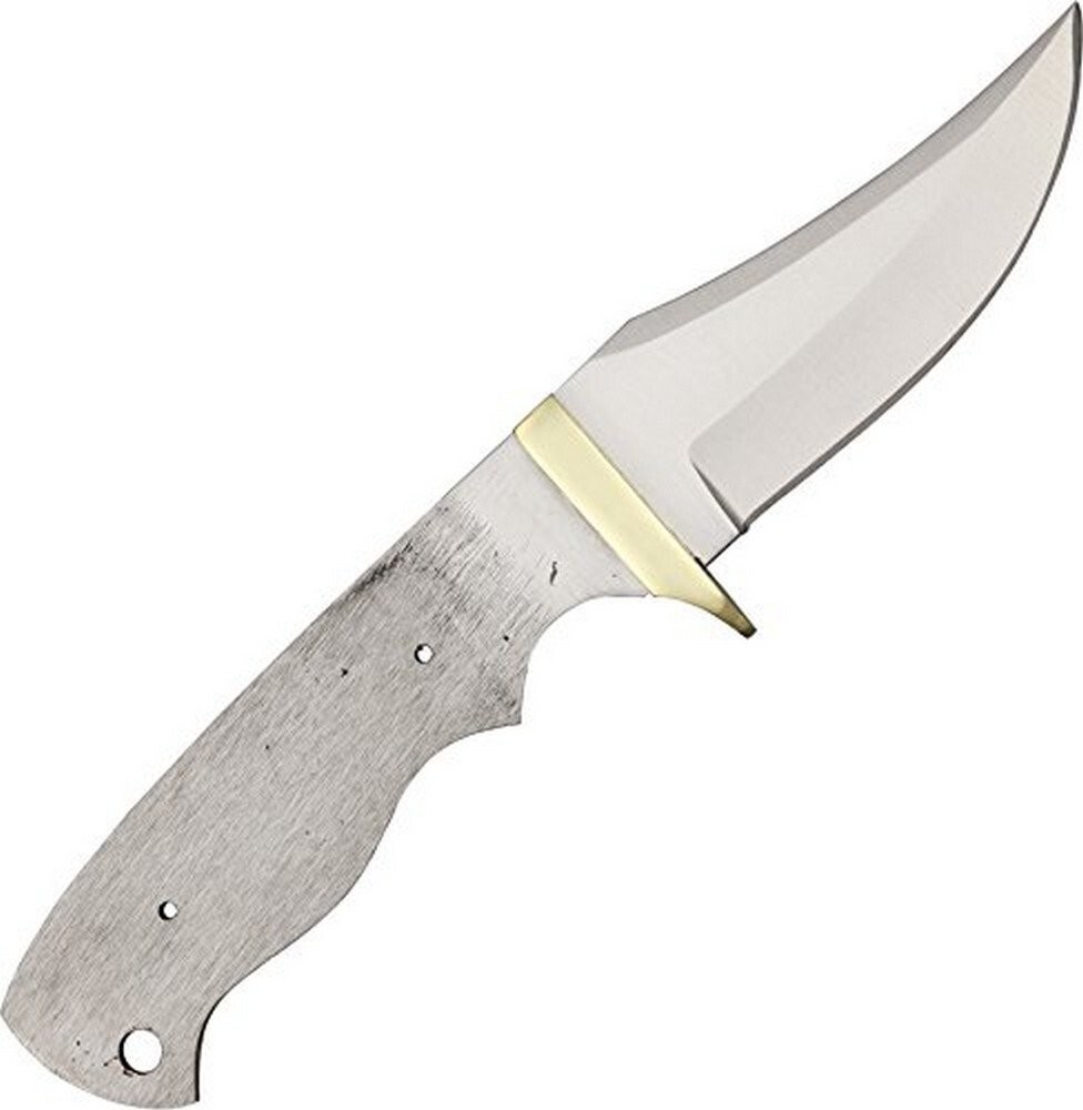 Knifemaking Fixed Knife 3.38" Stainless Blade Fingergrooved Handle BL083-BL7711