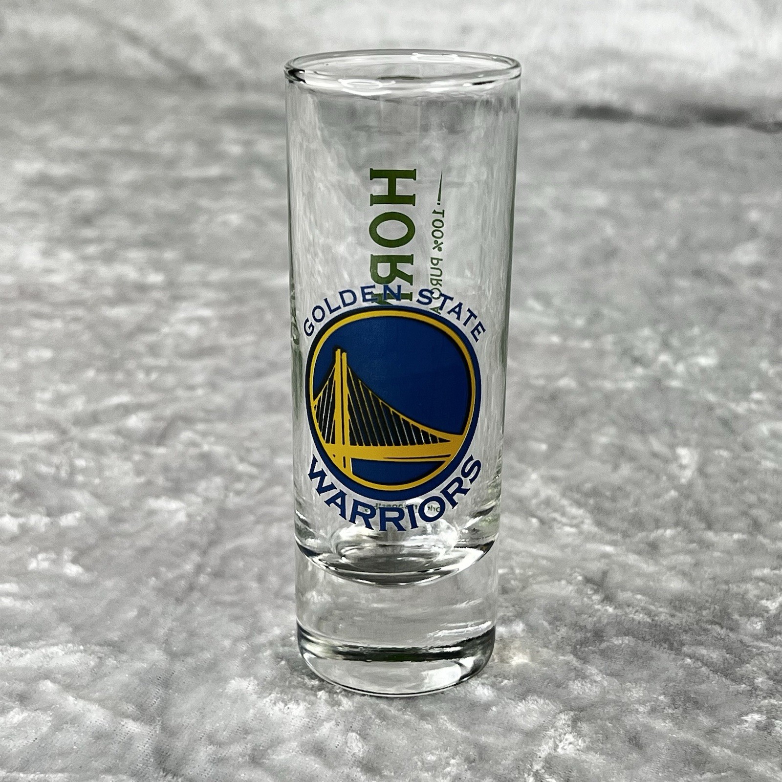 Hornitos Golden Stat Warriors Satin-Edged Tall Shot Glass - 2.5 oz