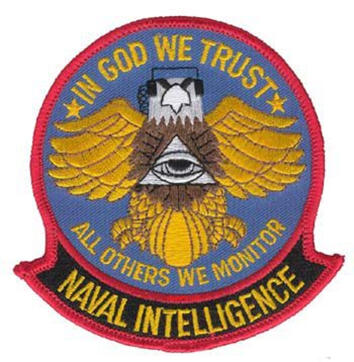 USN Naval Intelligence COUNTER TERRORIST UNIT Iron-on Shoulder Insignia Patch