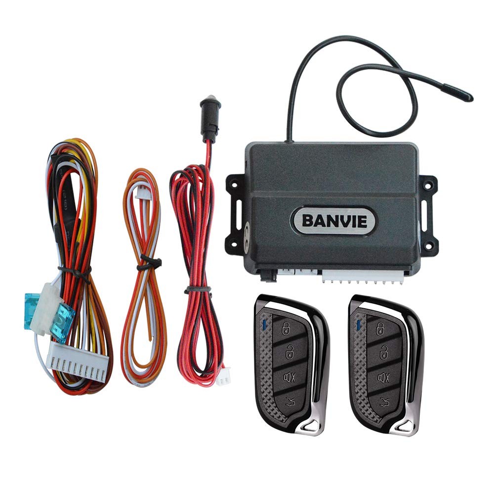 Keyless Entry System for Cars  Central Power Door Lock Kit with Remote Control