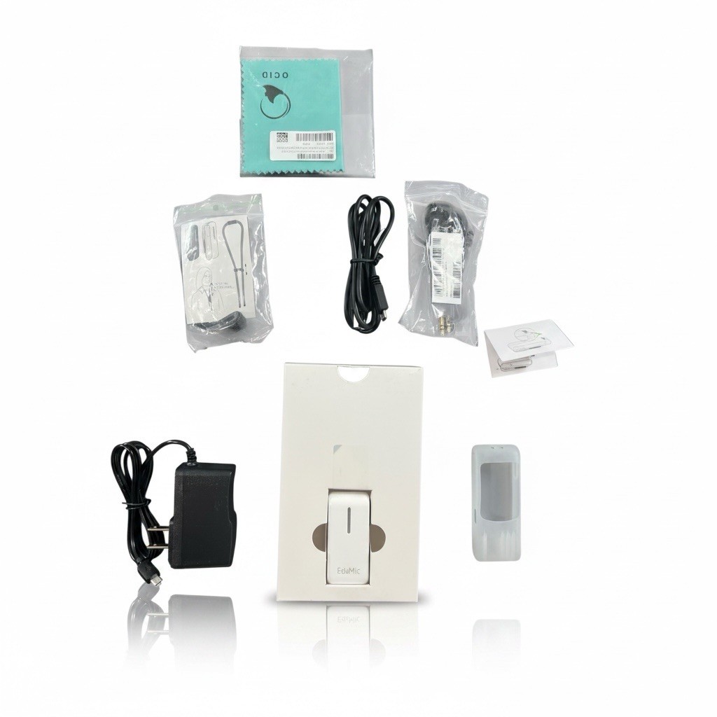 Oticon EduMic Wireless Hearing Listening Aid, Remote Microphone audio accessory.