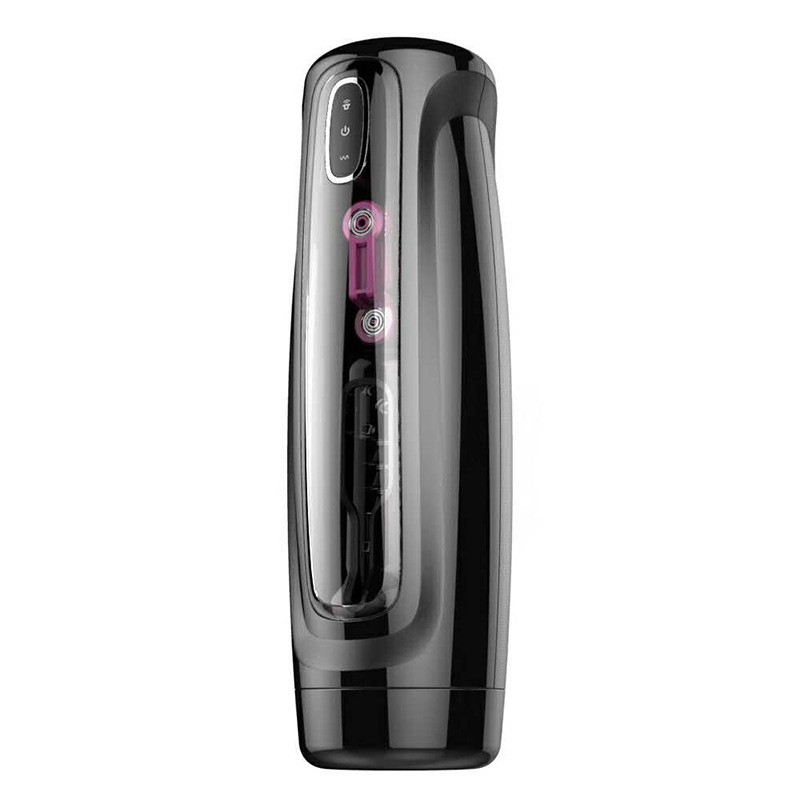 Male Masturbaters Automatic HandsFree Rotating Cup Thrusting Stroker Lubricants-