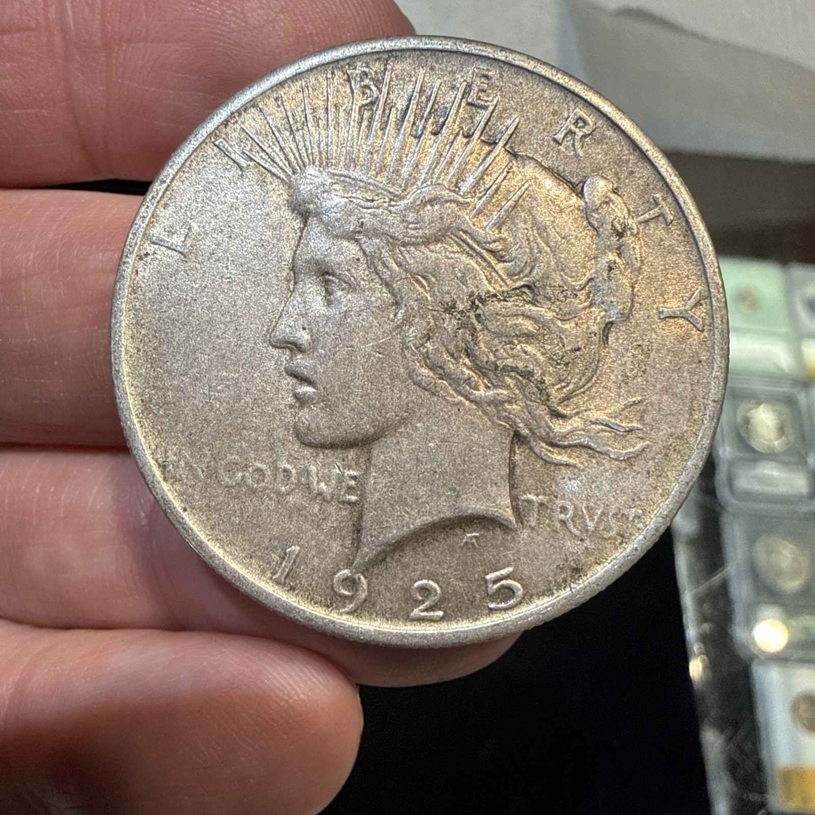 Lot Of 5 Peace Dollars