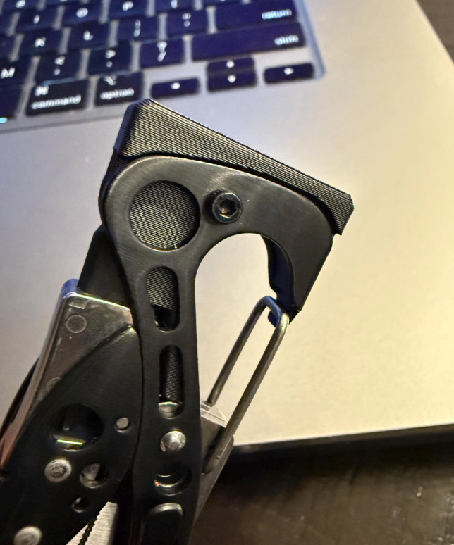 Leatherman Skeletool Thumb Stud + Impact Head Upgrade