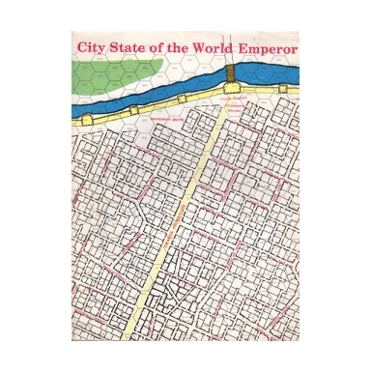 City State of the World Emperor - City Map Bag VG+