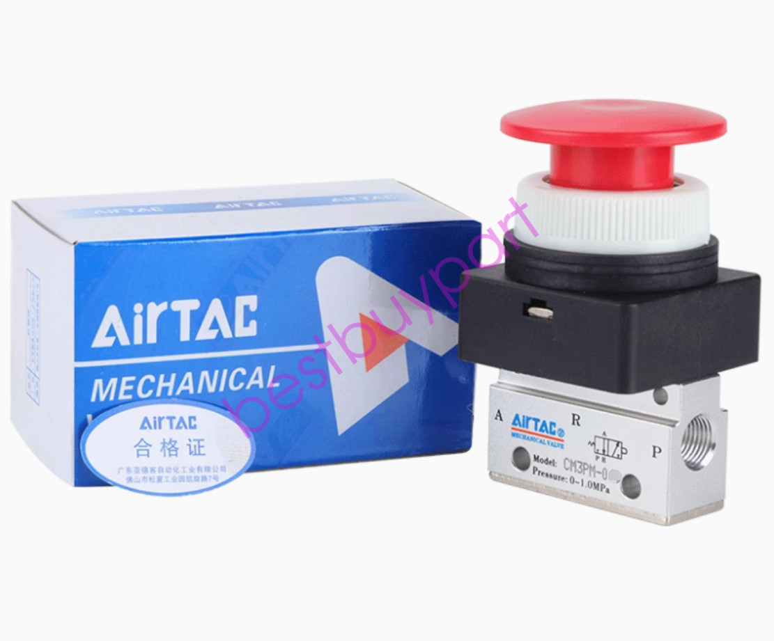 AirTAC CM3PL-05 CM3PL05 R/G/B/Y Mechanical Valve Brand Free Ship