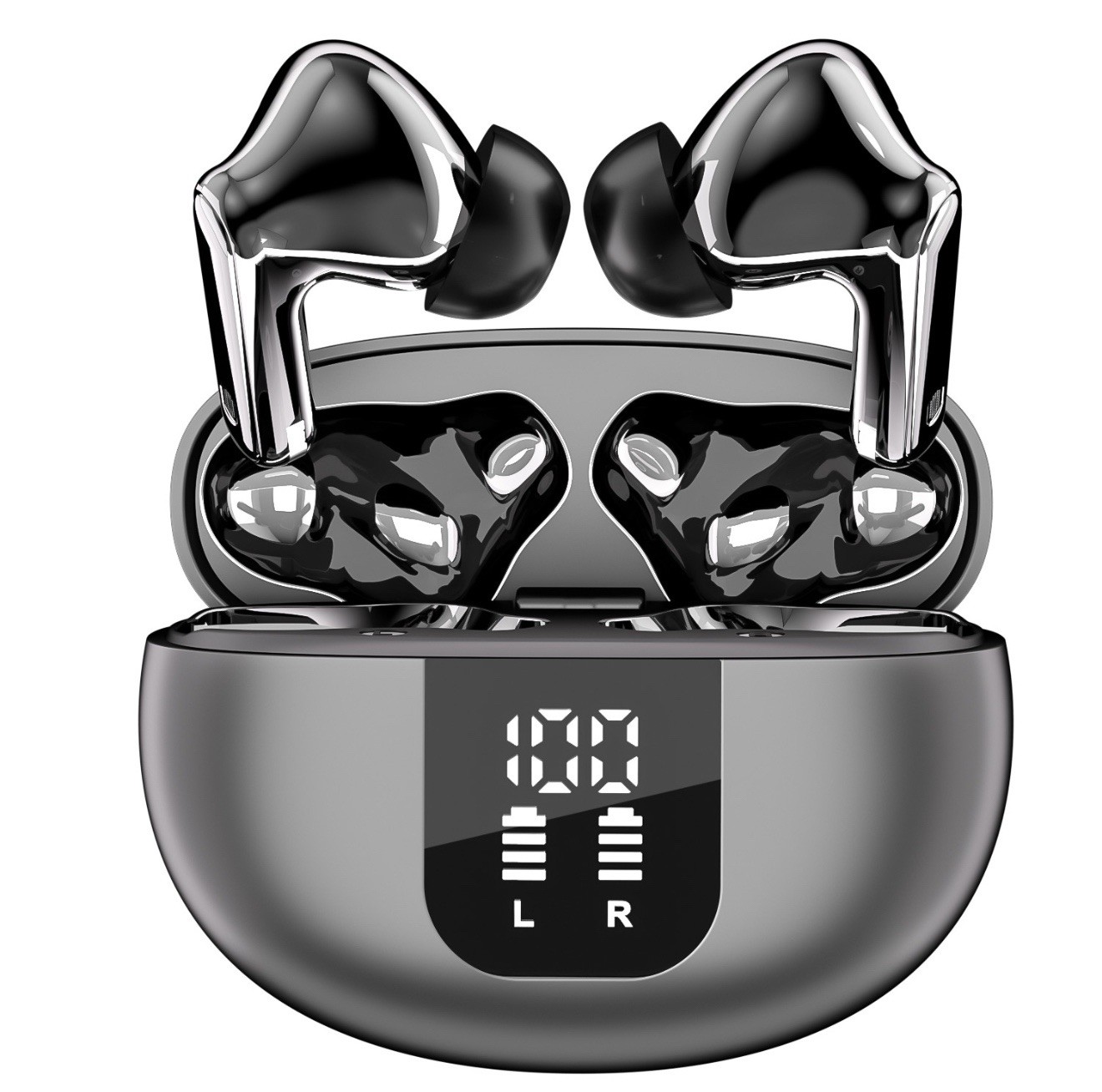 2025 Bluetooth Earbuds Translator ANC Mic Compatible w/ iPhone 15 Galaxy