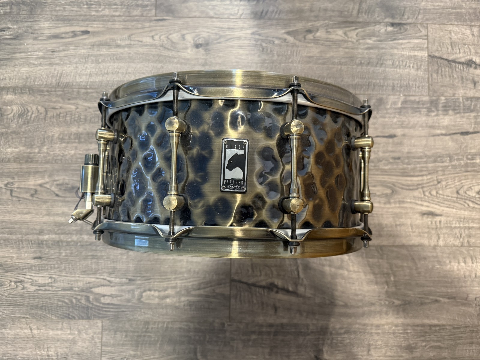 Mapex BPBR465HZN Black Panther Sledgehammer Snare Drum - Brass