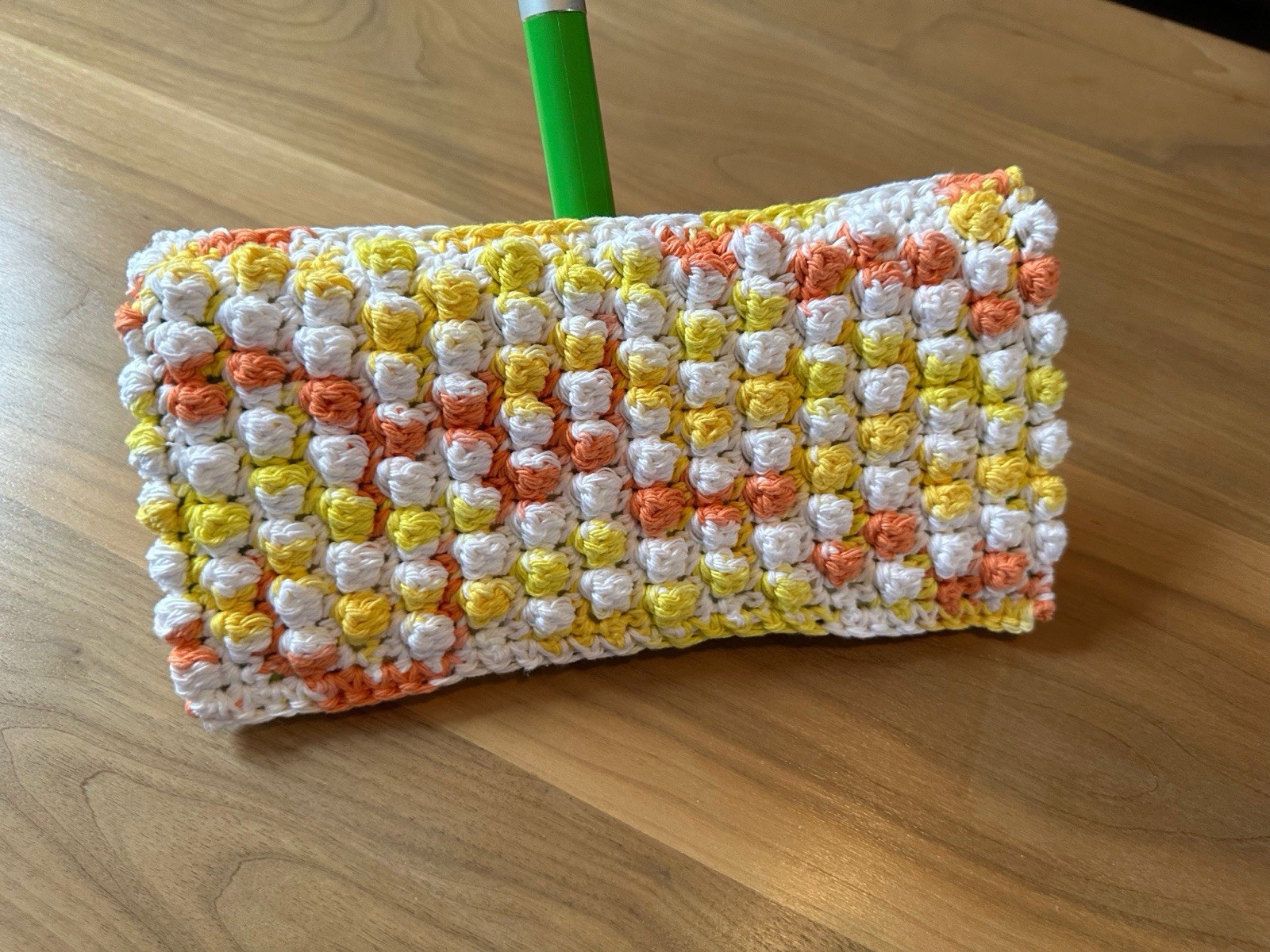 Cotton Reusable Sweeper Pad Handmade Crocheted Eco Friendly Wet Mop Or Dust