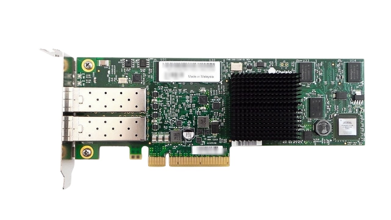 Dell 0WM7MN 10GB Dual-Port SFP+ PCI-Express Fibre Channel Network Adapter Card
