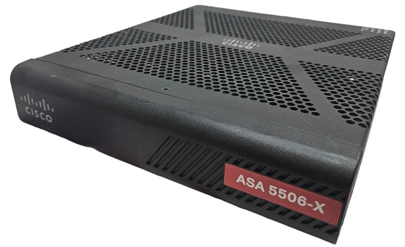 Cisco ASA 5506-X V06 Network Security Firewall ASA5506W - RESET + NO AC ADAPTER!