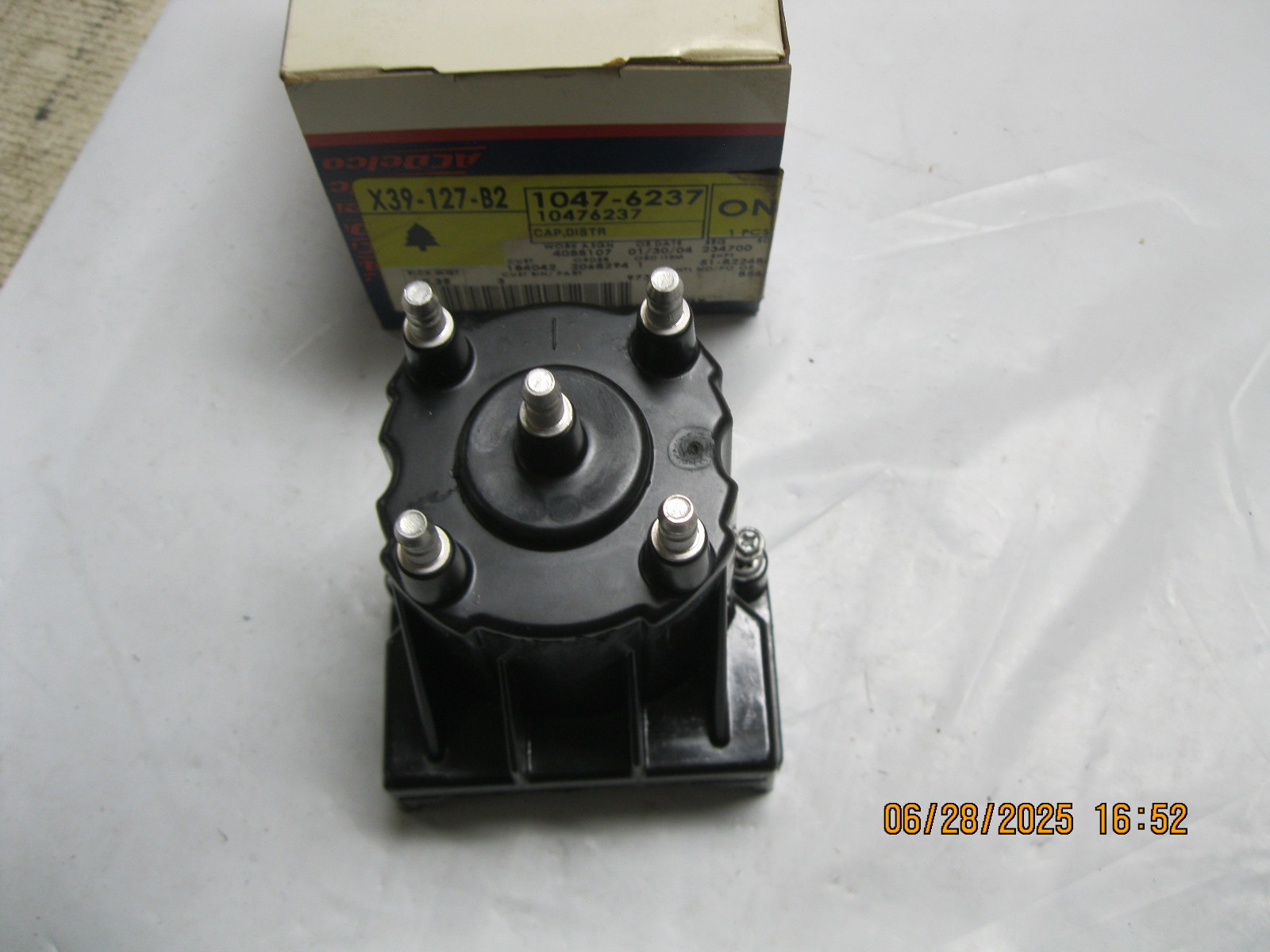 Distributor Cap-VIN: R ACDelco GM Original Equipment D315A 10476237