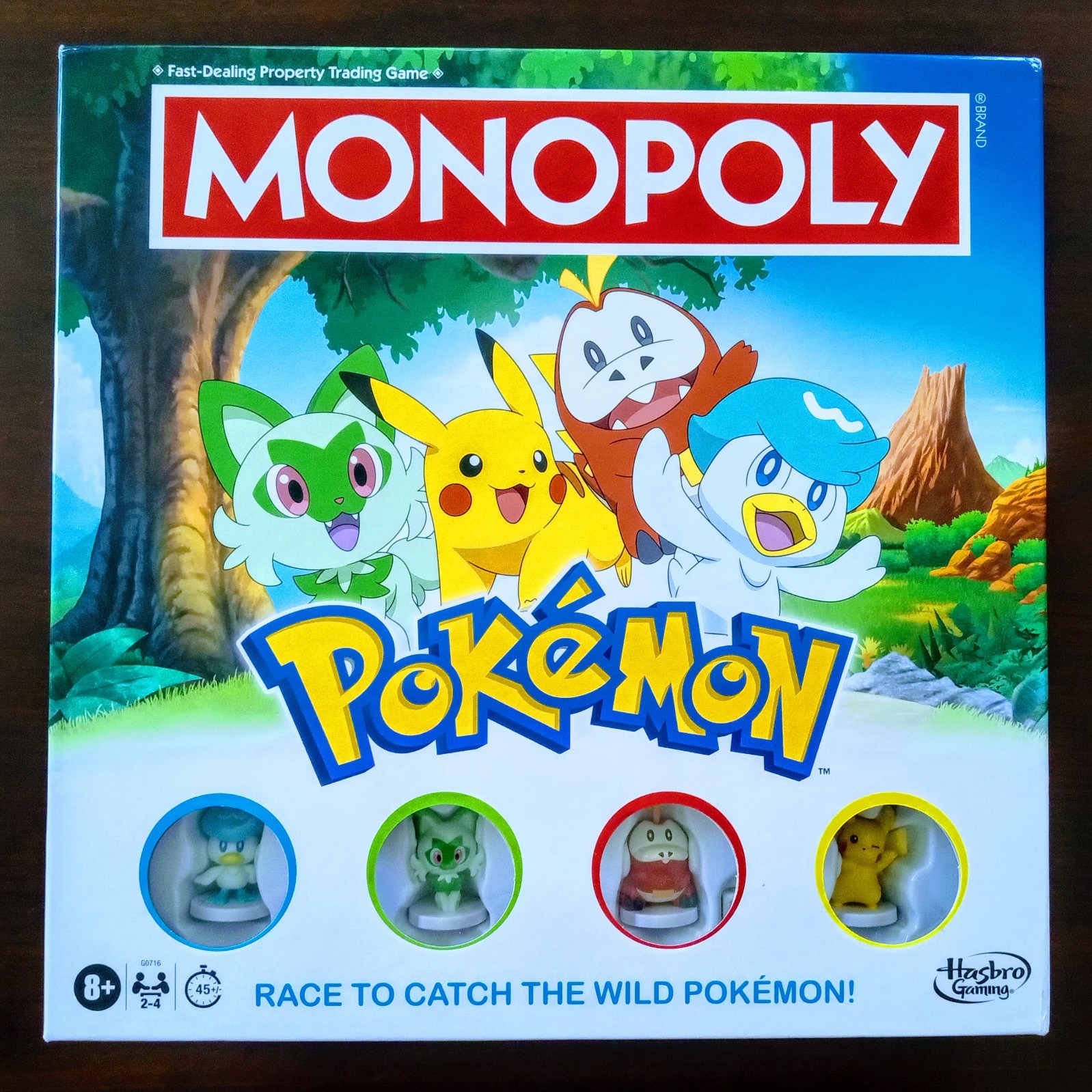 Monopoly Pokemon *Pikachu*Sprigatito* Replacement Pieces 2025