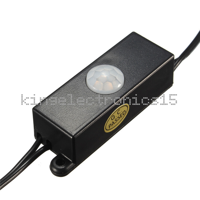 DC 5-24V MINI Aotomatic PIR Infrared Motion Sensor Detector Switch for LED Strip
