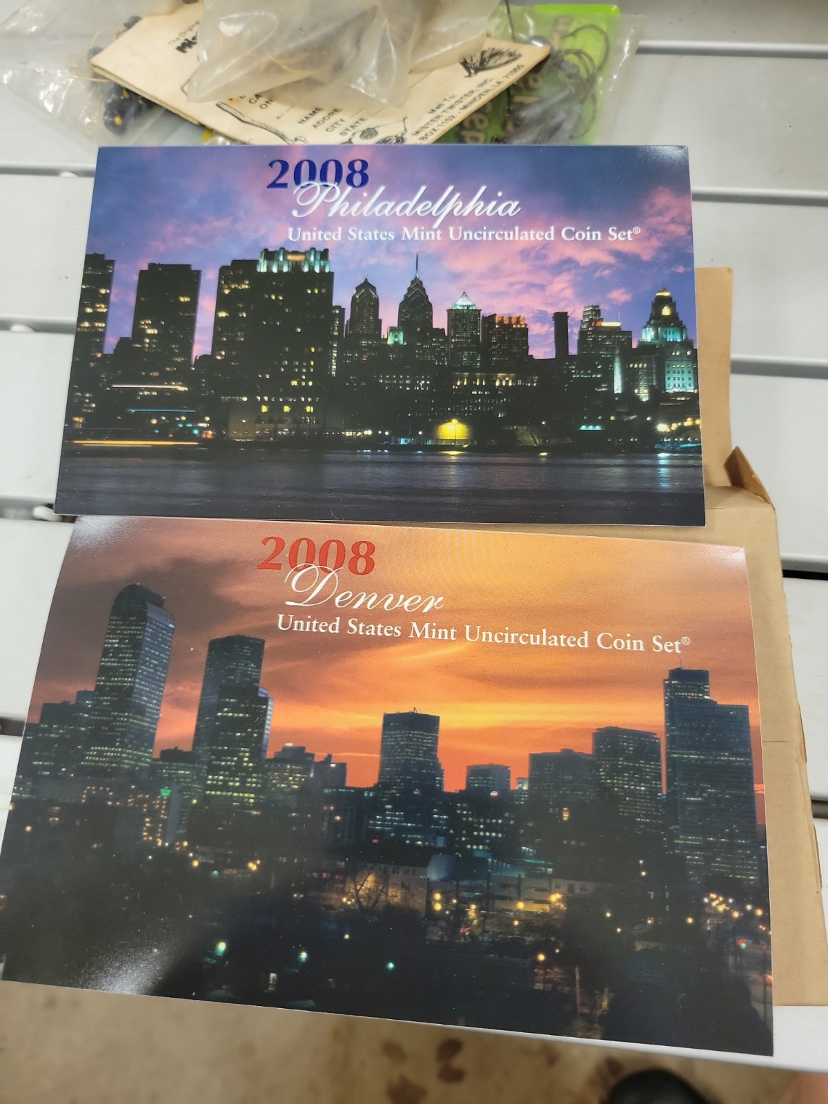 2008 US Mint Uncirculated Coin Set ~ P & D Unc (28) Coins
