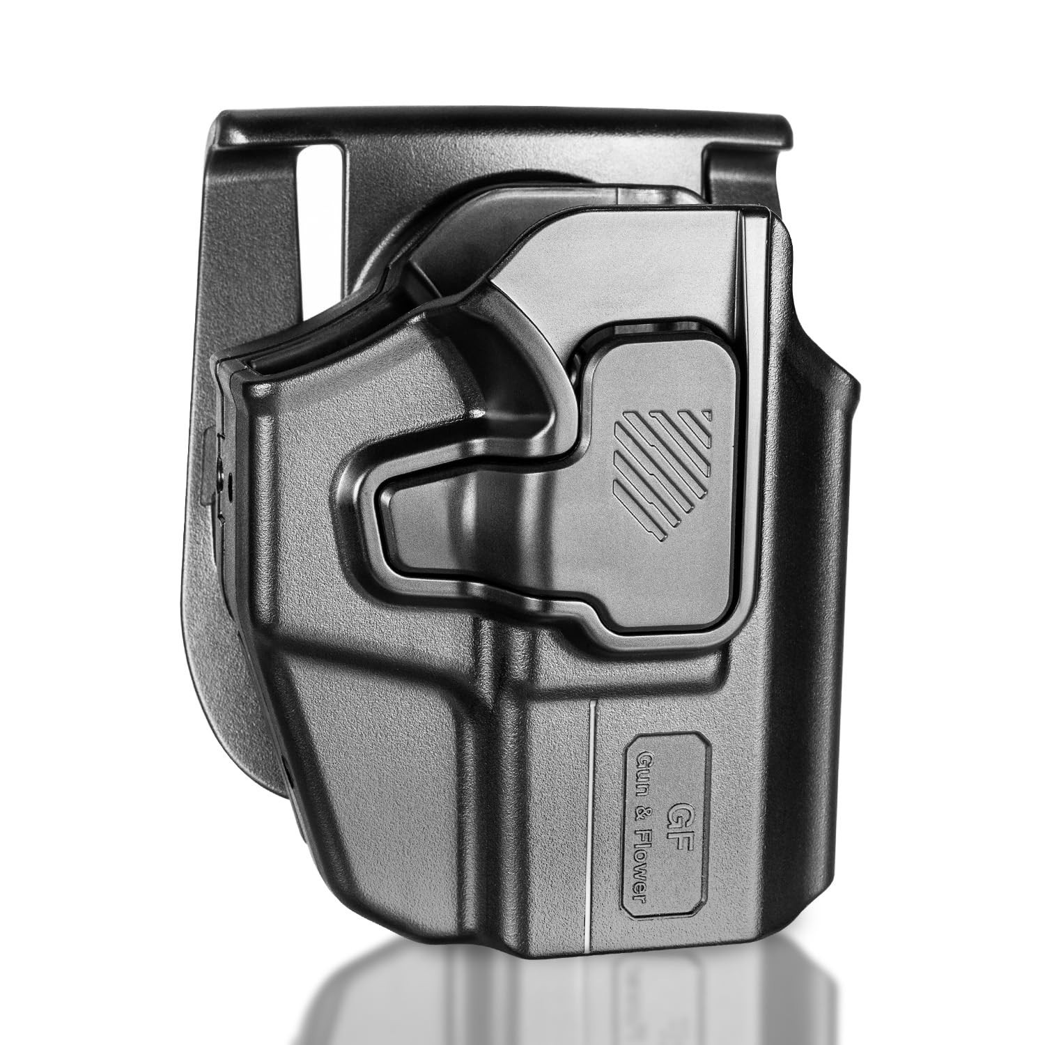 Universal OWB Paddle Holster w/Optic Cut, Fits Glock 19/26/ 43X, FN Reflex, M...