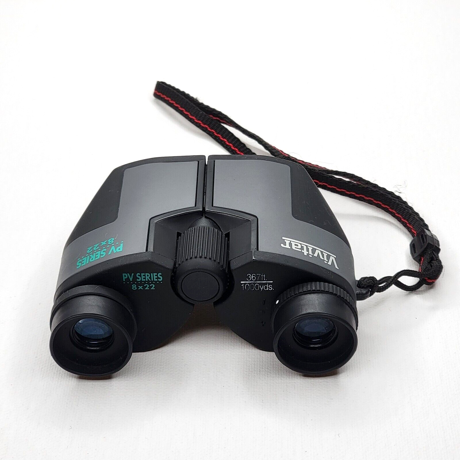 Vivitar Compact Binoculars PV Series 8x22 1000 Yds. With Case