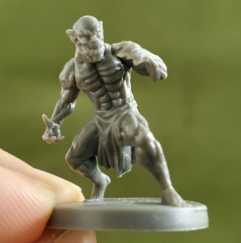 Ghoul Mini Miniature Figure Dungeons & Dragons Pathfinder D&D Fantasy Undead RPG