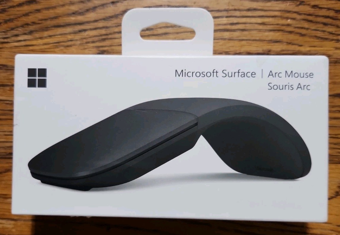Microsoft Arc Mouse CZV-00097 BlueTrack Wireless Bluetooth Black