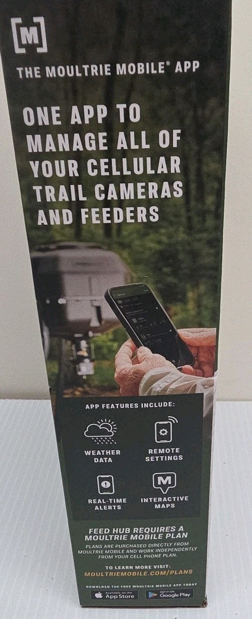 Moultrie Mobile Feed Hub Universal Cellular Timer - New Sealed Box