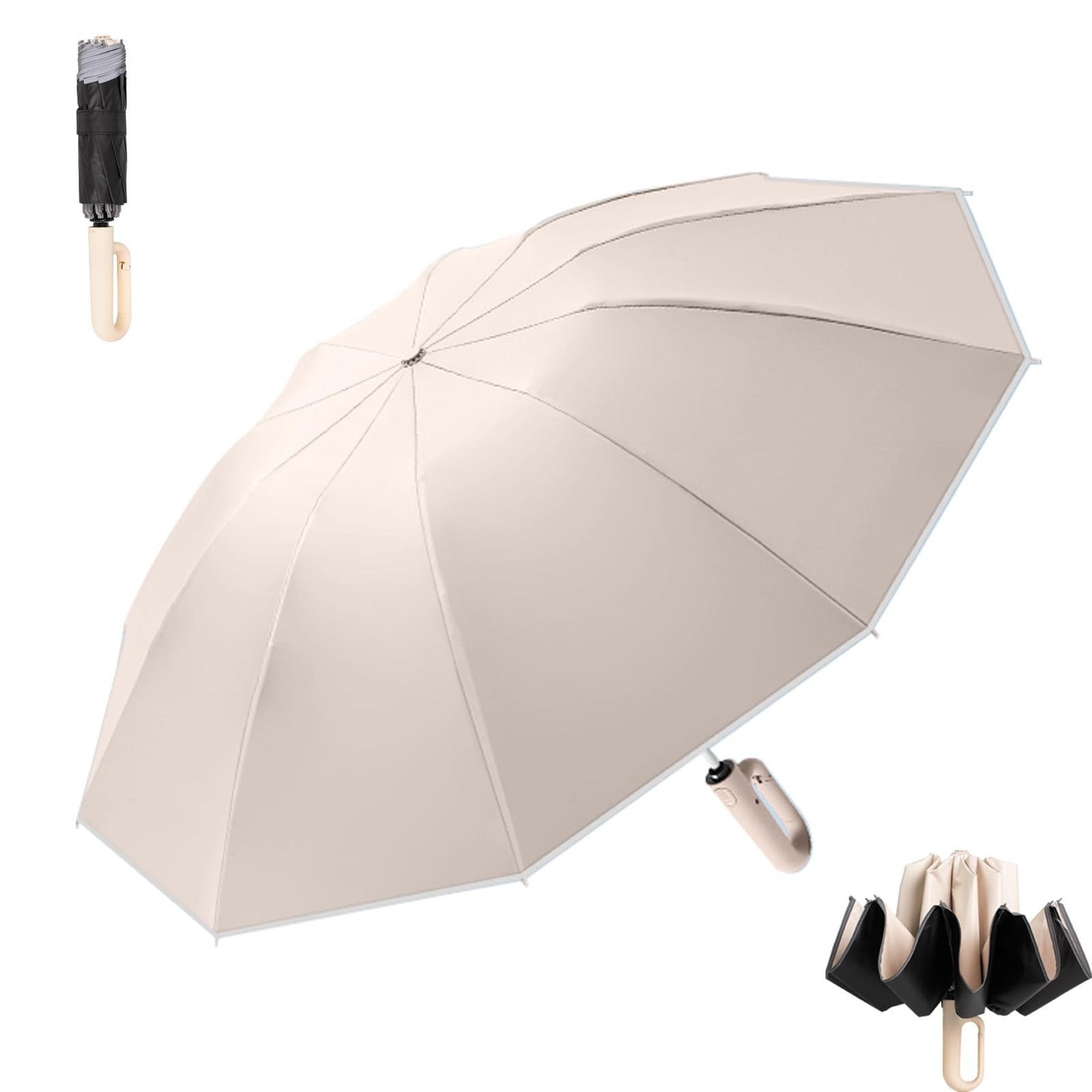 Afkengung Inverted Automatic 48 inches diameter, 28.4 length, Beige