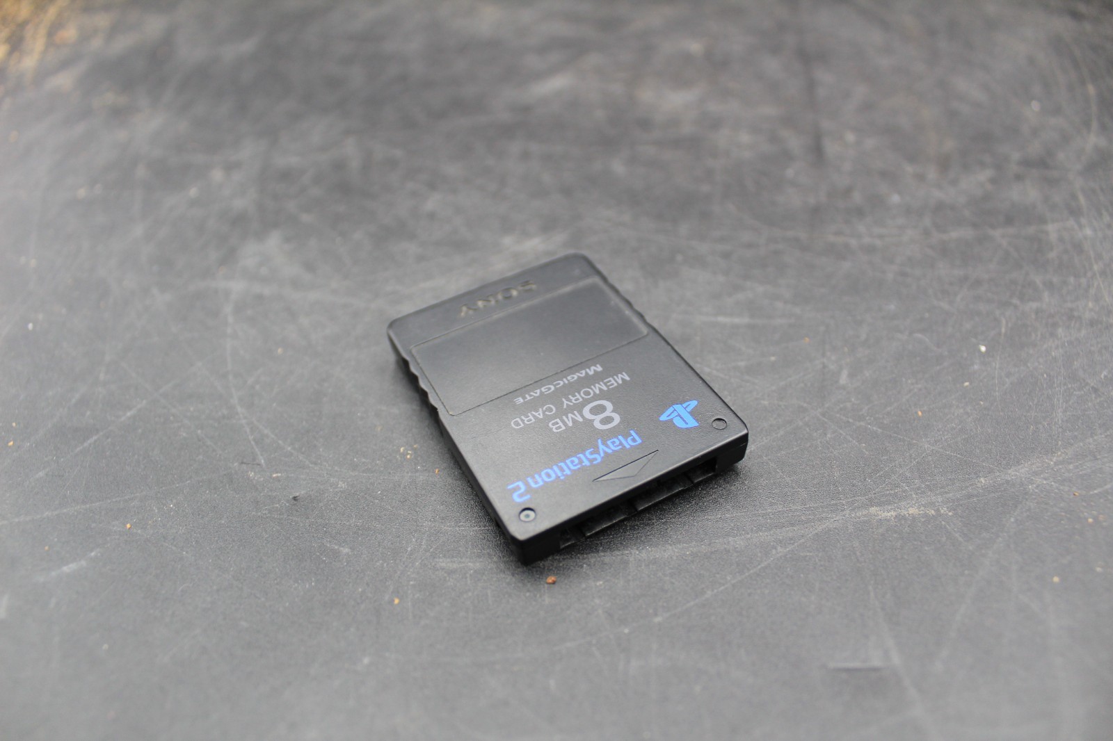 (1) Sony Memory Card 8MB PS2 Playstation 2  SCPH10020 - Black *UNTESTED*