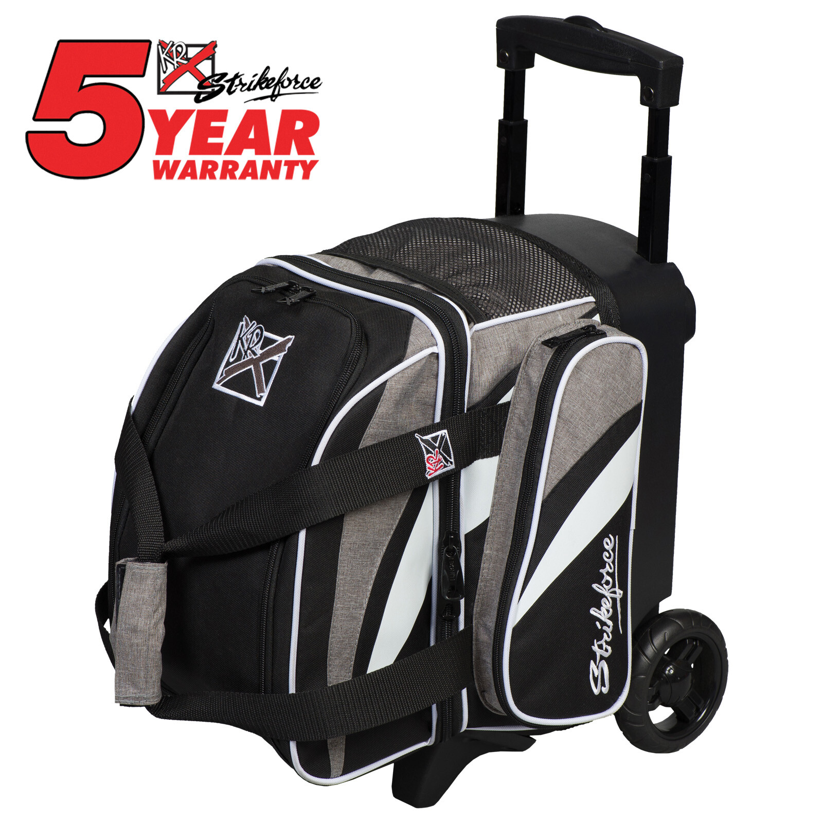 KR Strikeforce Cruiser Stone/Black 1 Ball Roller Bowling Bag