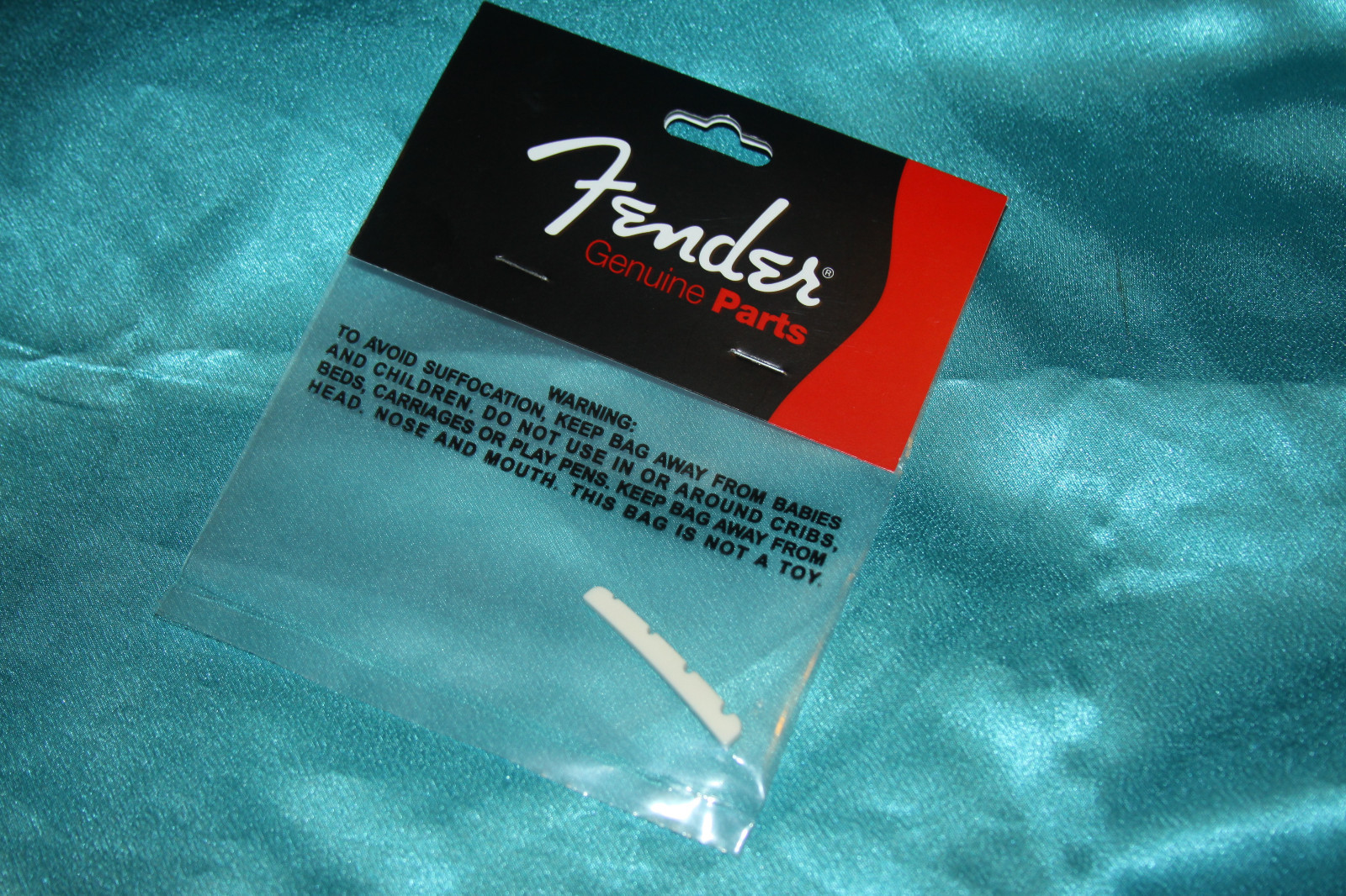 Fender Original Slotted Bone Top Nut for P-Bass,2010 American Dlx, 0078980049