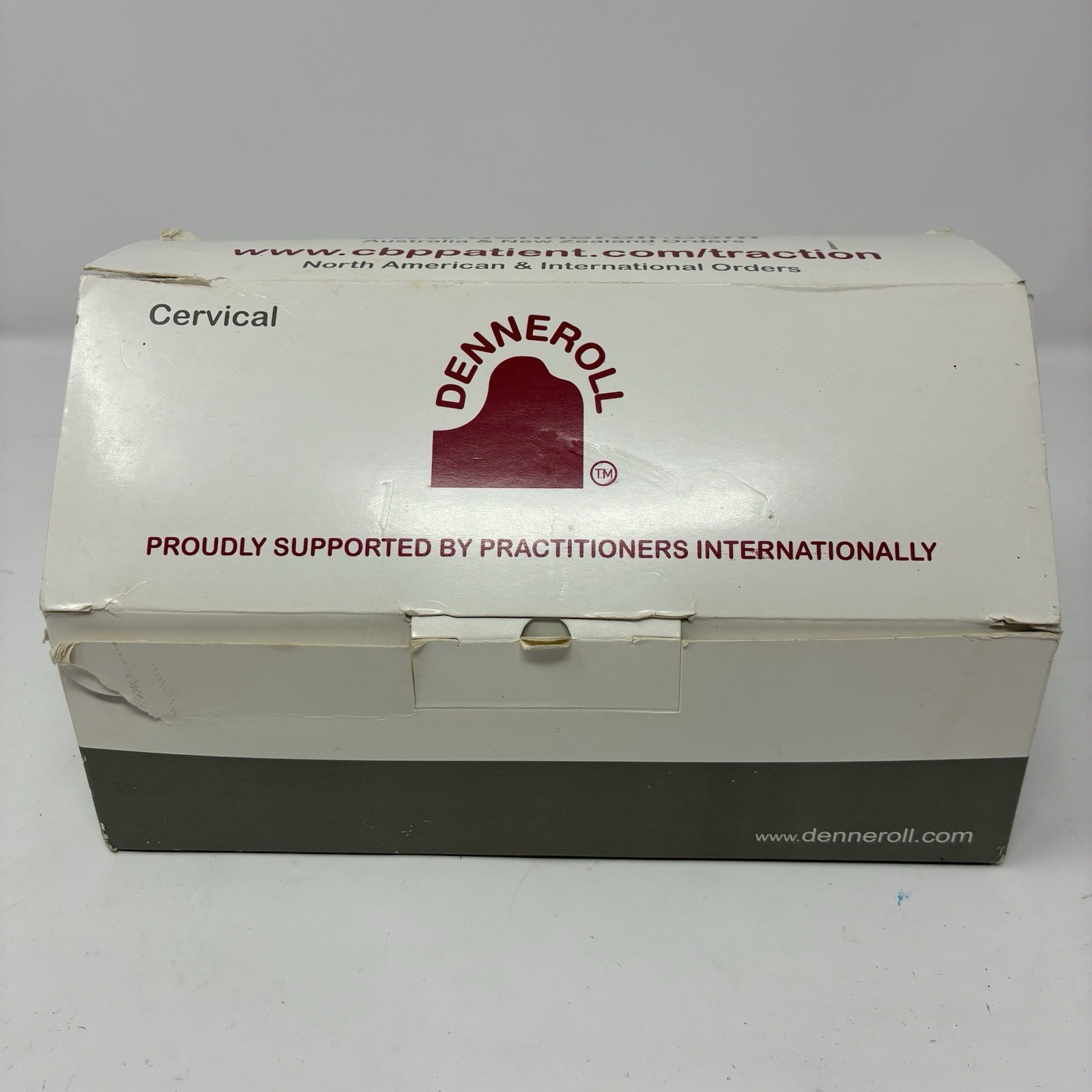 Denneroll Cervical Neck Orthosis Size L Neck Support w/ Box User Guide