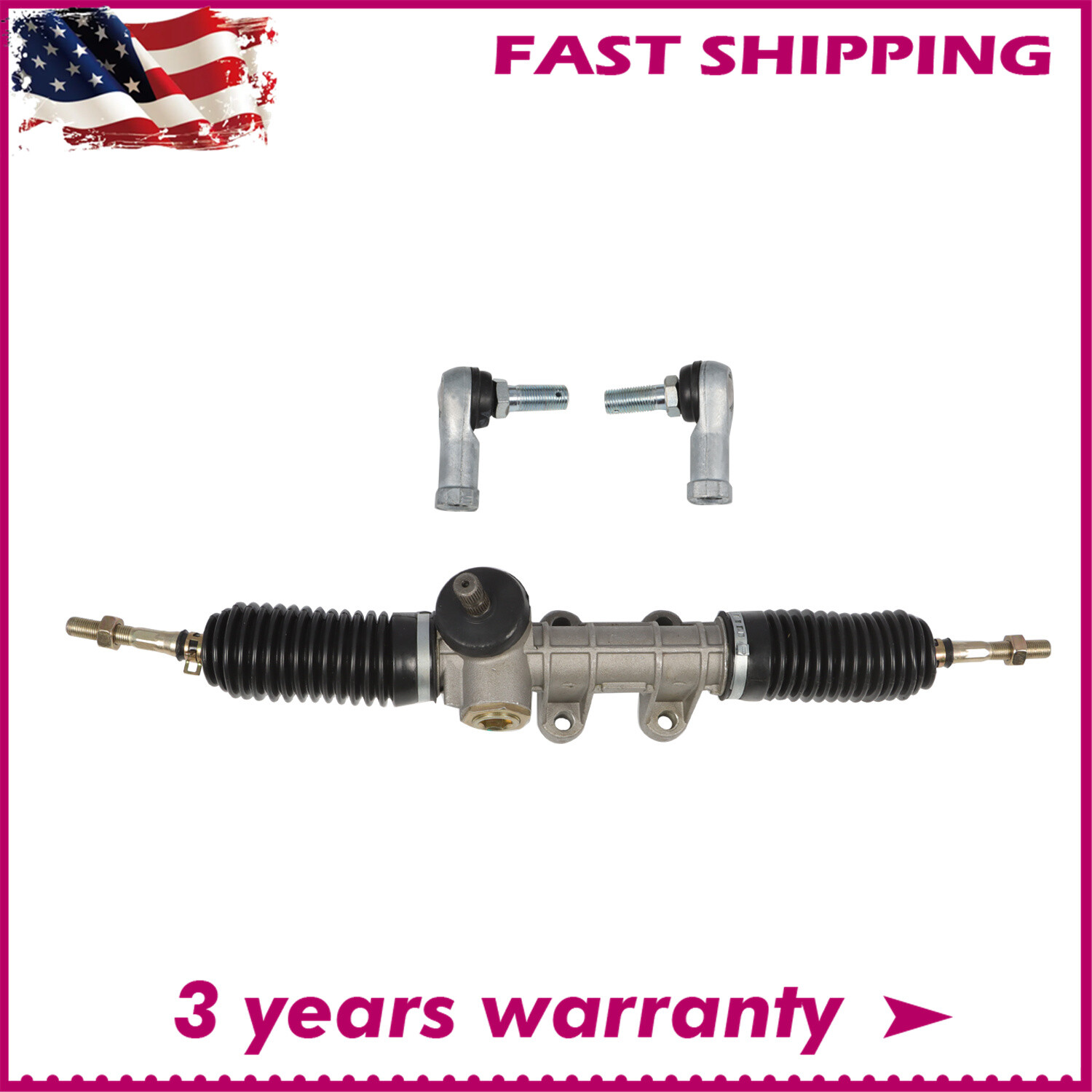 Rack Pinion Steering Gear Box For Yamaha G29 Gas Electric JW1-F3400-00