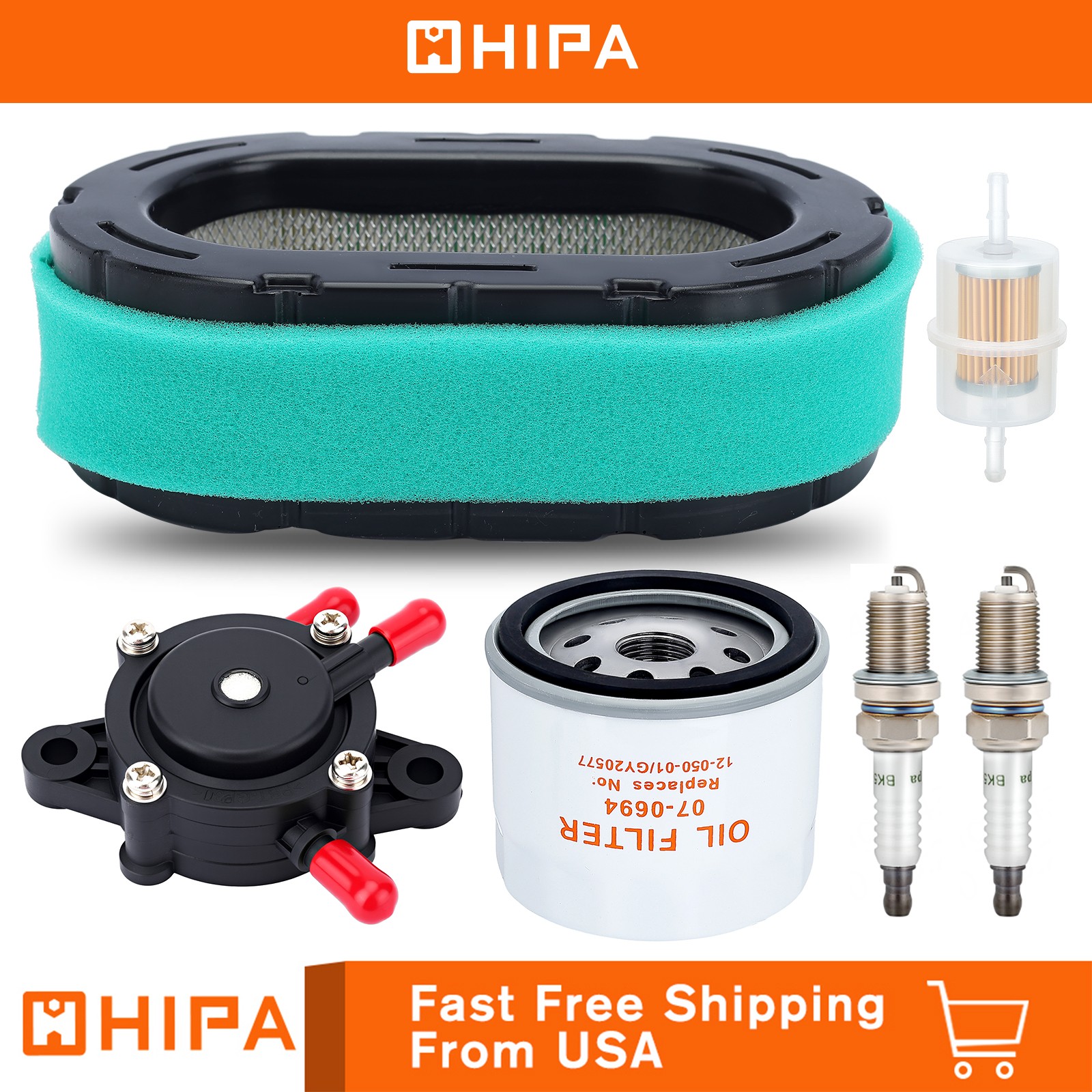 32 083 09-S Air filter tune up kit for Kohler 7000 series 19HP-26HP Engine Mower