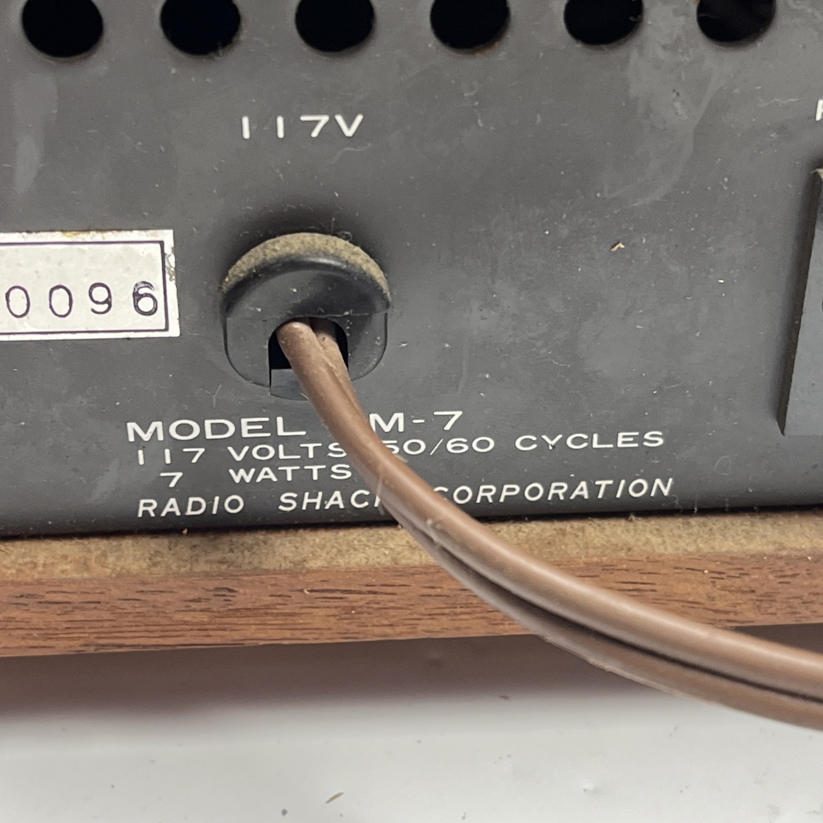 REALISTIC TM-7 FM-MPX SOLID STATE STEREO TUNER VINTAGE