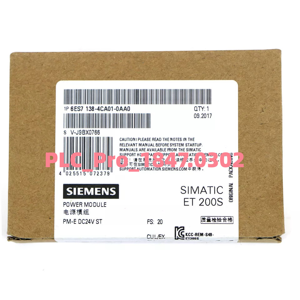 1PCS New In Box SIEMENS 6ES7 138-4CA01-0AA0 module  Fast delivery