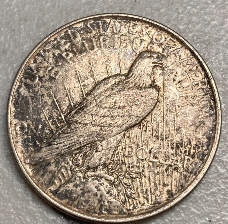 1923 D Peace Silver $1 #117