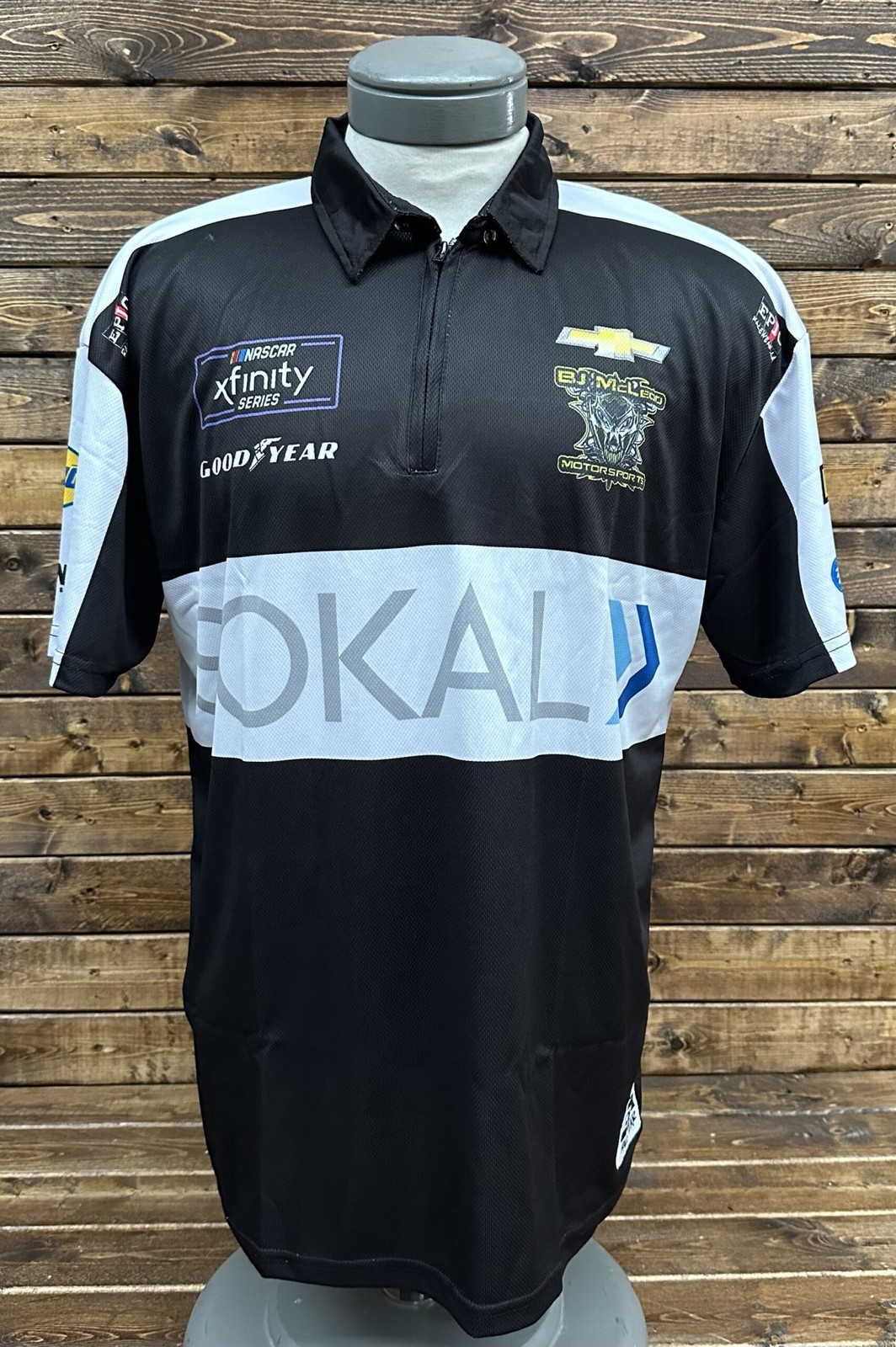 NASCAR #99 Stefan Parsons NEW Team Issued Crew Shirt BJ McLeod Motorsports Mediu