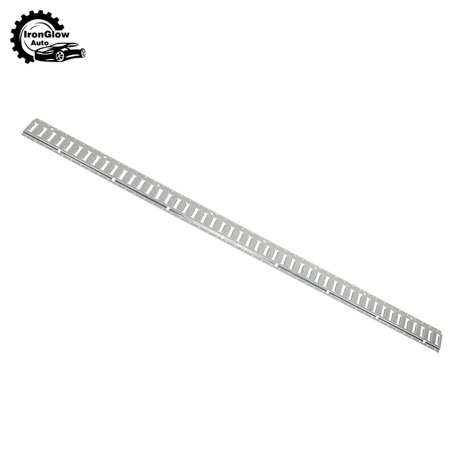 28 Piece 8' Galvanized E Track Rail Set Silver Finish For Large Cargo Trailers