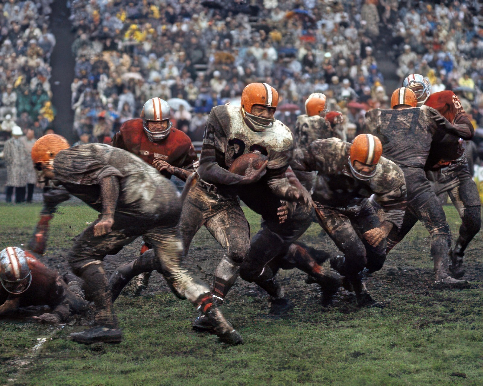 Jim Brown #32 Cleveland Browns NFL 8"X10" Glossy Photo Print 4-BGT