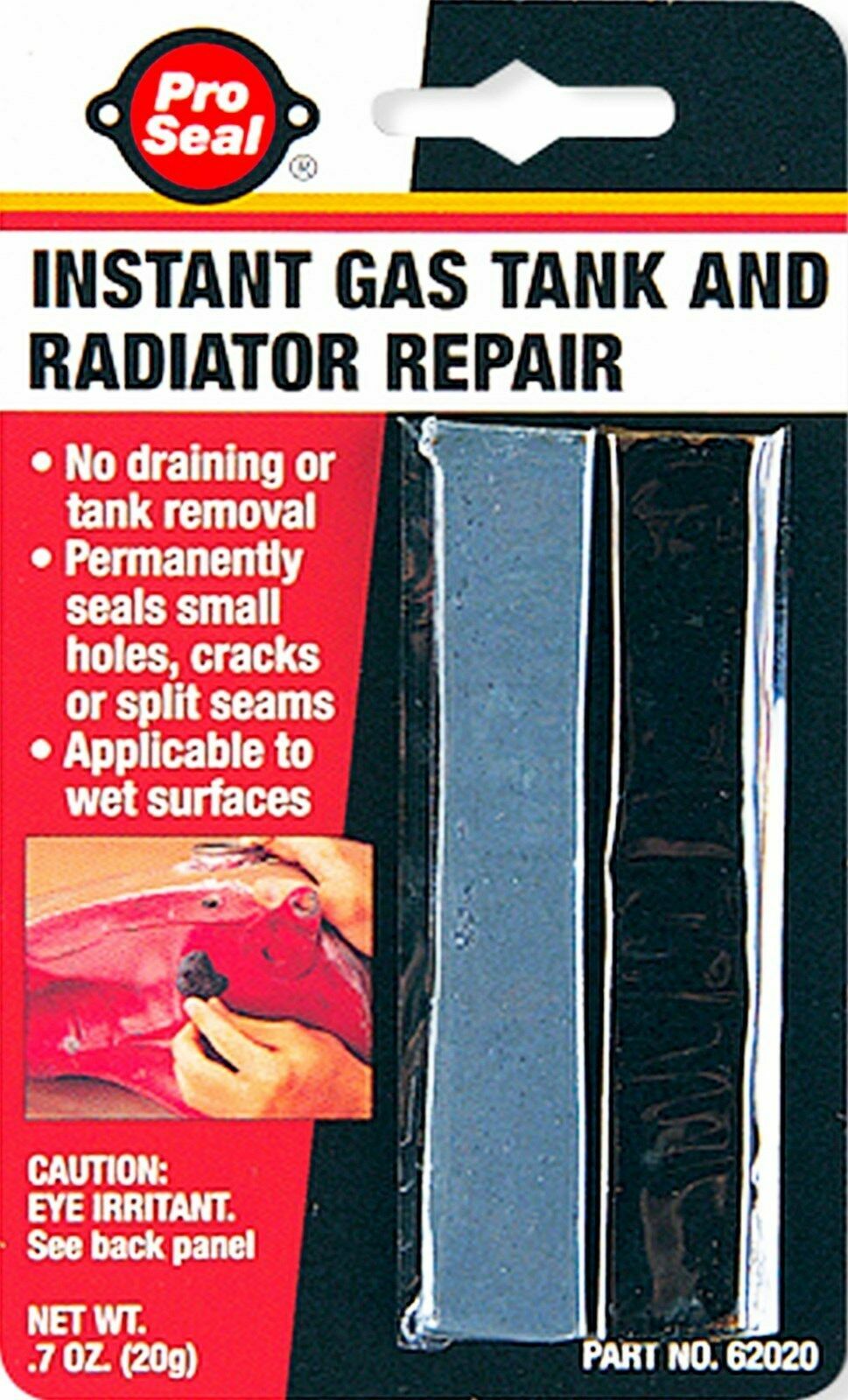 Fuel & Gas Tank & Radiator REPAIR KIT EPOXY PUTTY hole seal Glue PRO SEAL 62020