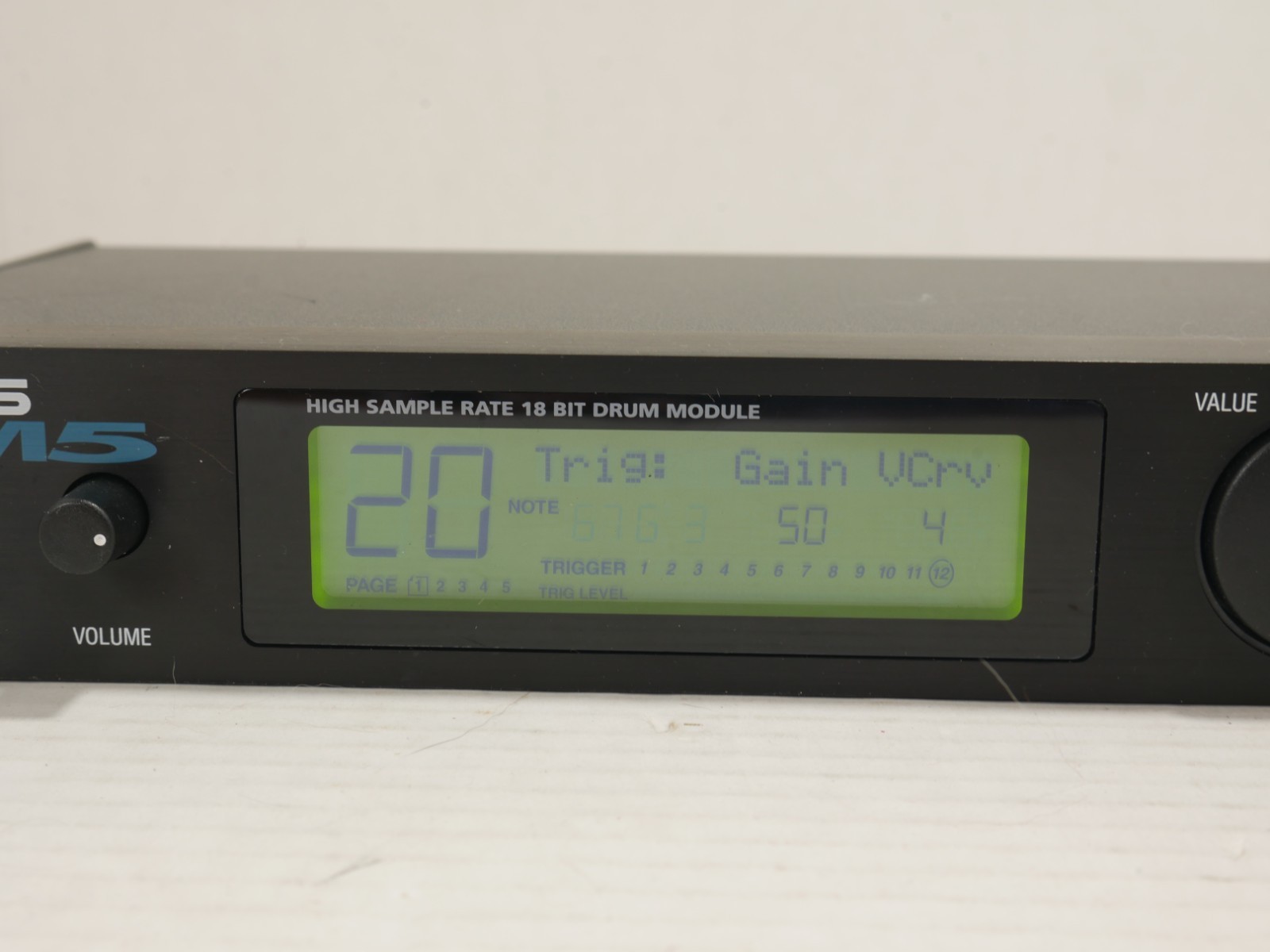 Alesis DM5 Electronic Drum Module Rackmount Machine - Tested Working!