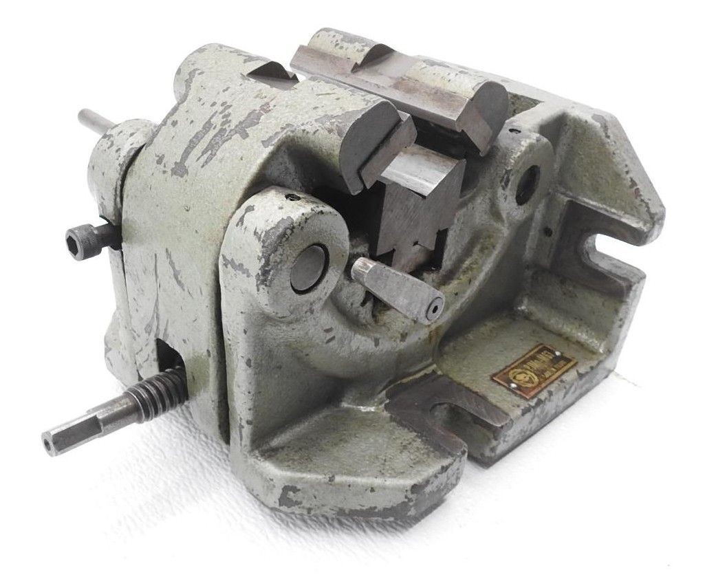 Bison Round Stock Vise - 4" HORIZONTAL/VERTICAL