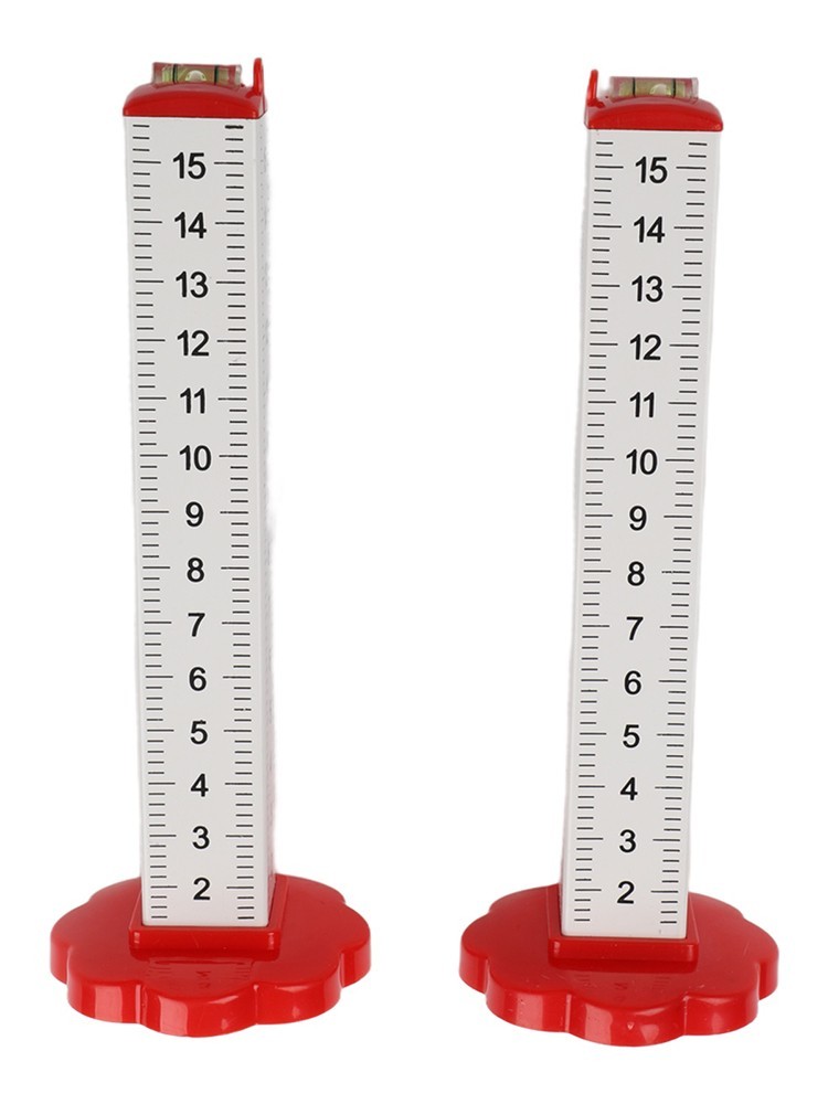 2pcs Ceiling Leveling Ruler Equal Height Ruler Gradienter Lay Floor Tiles Tools