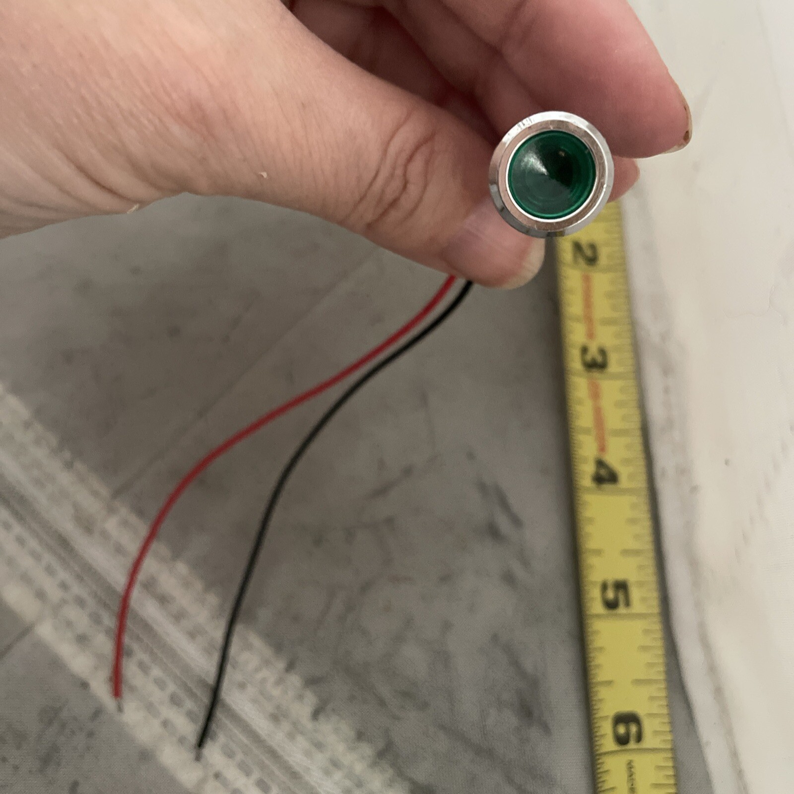 Tiller LED Light (Green)  Dashboard For Pride Mobility Scooter AL49