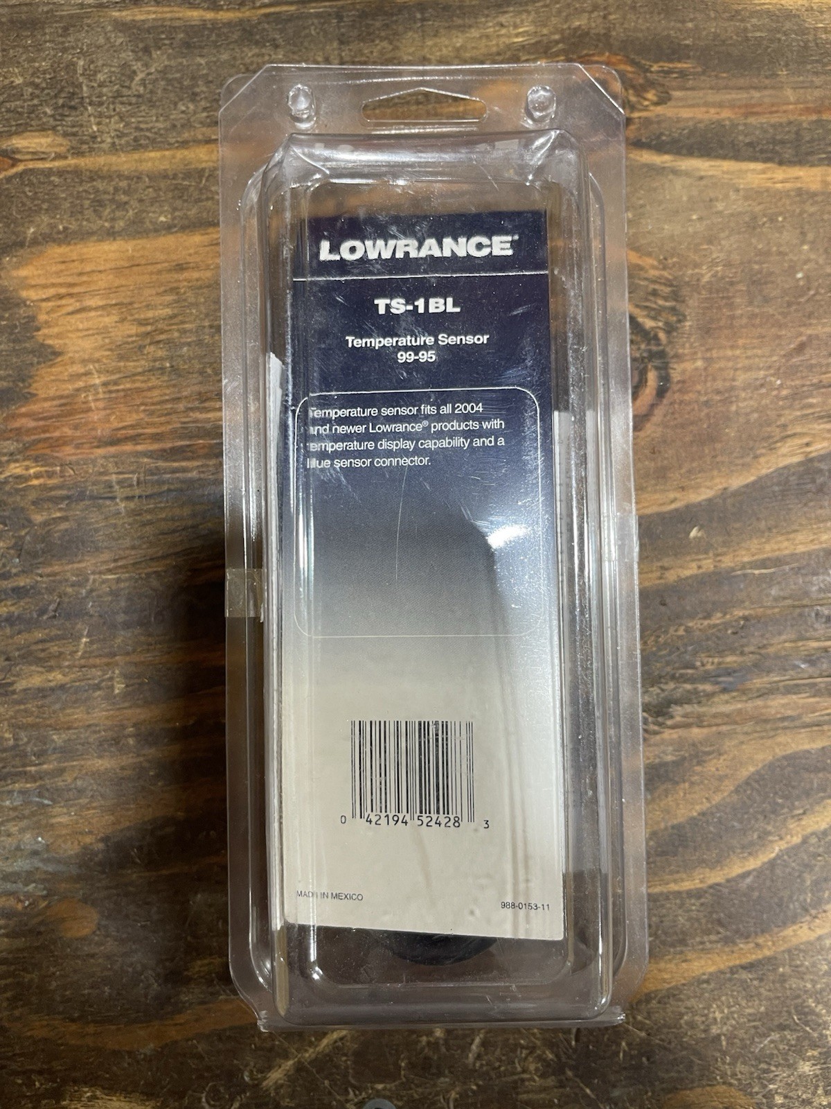 LOWRANCE Temperature Sensor | TS-1BL | SKU 000-0099-95 | NEW