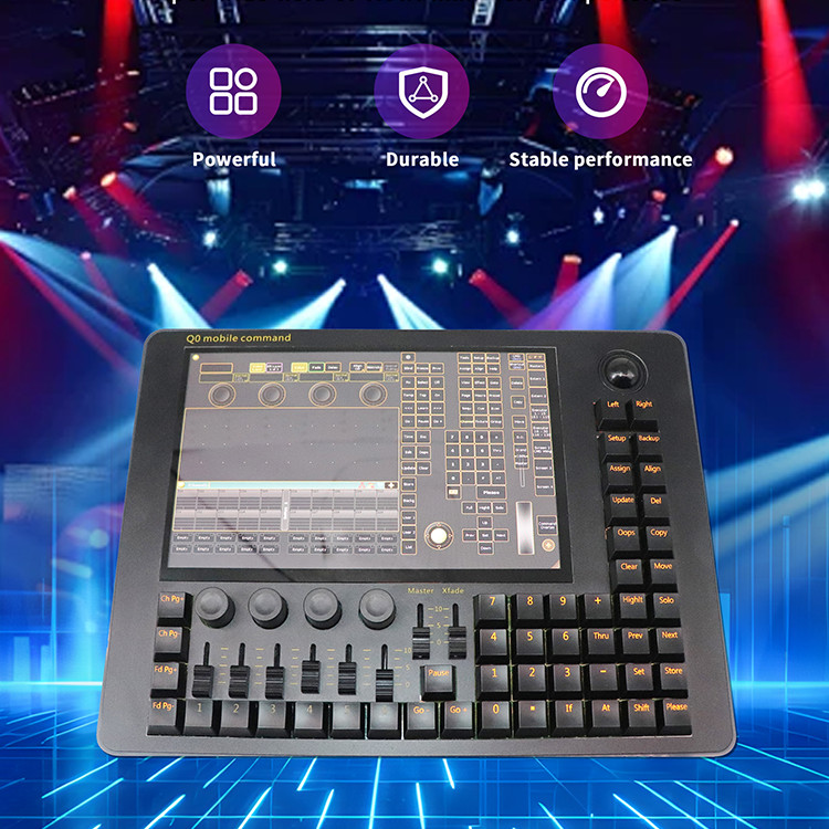 US Stock DMX Lighting PC Controller Q0 Mobile Command M2 Controller+Bag