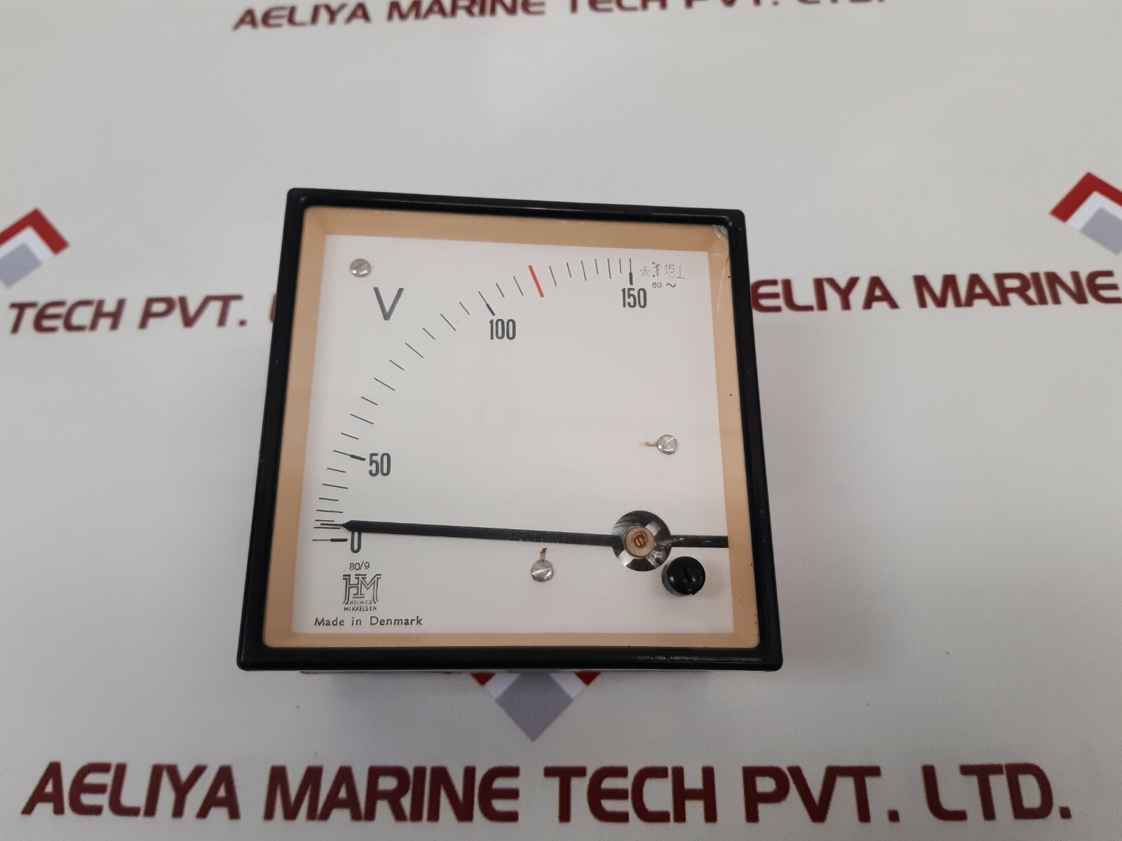 Helweg mikkelsen voltage meter 0 to 150 v