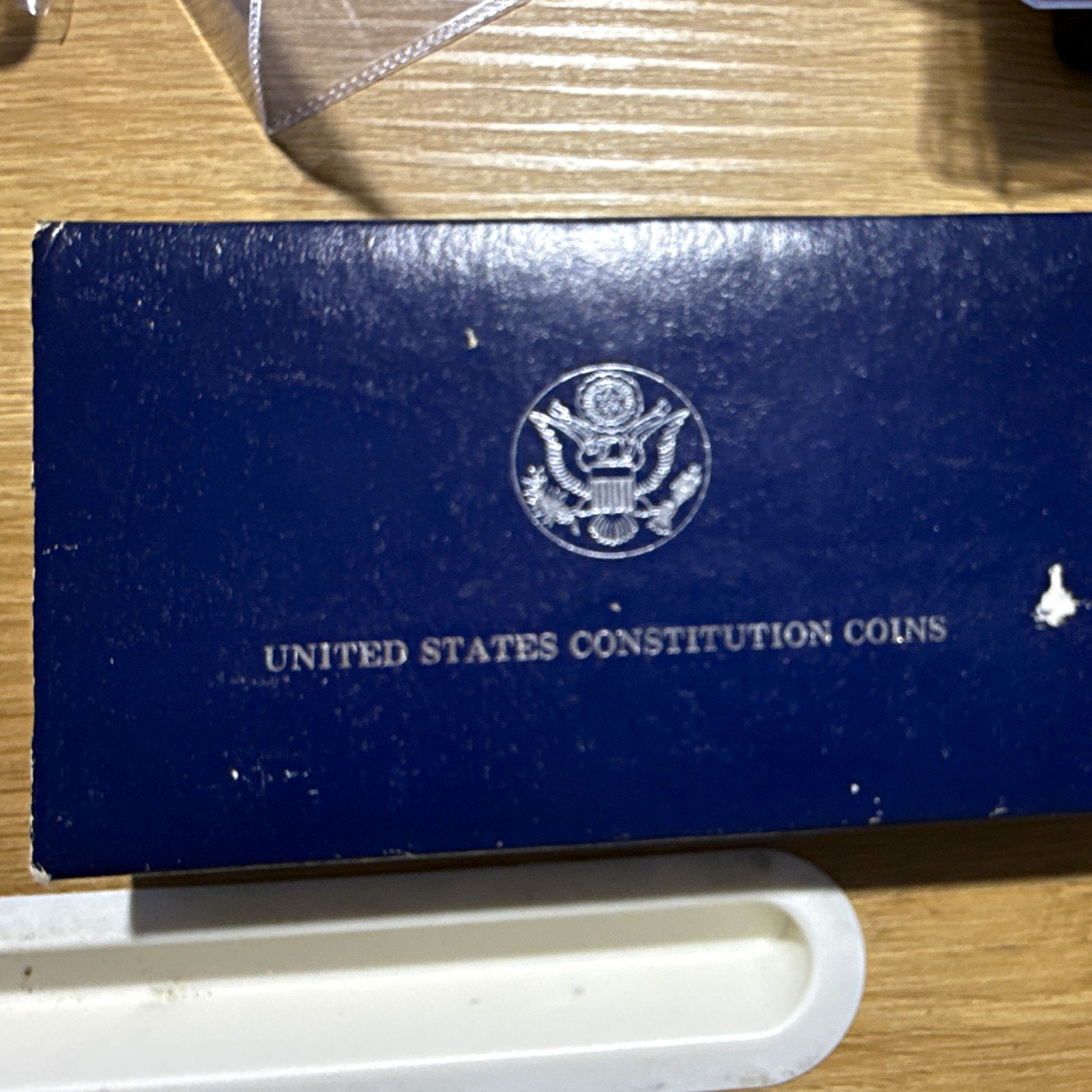 1987-S U.S. Constitution Commemorative Silver Dollar $1 Proof 90% Silver KM#220