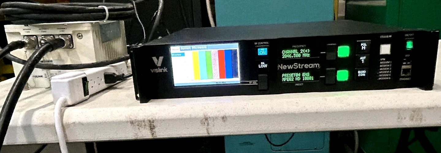 VISLINK NewStream MULTI-MODE MOBILE TRANSMIT SYSTEM