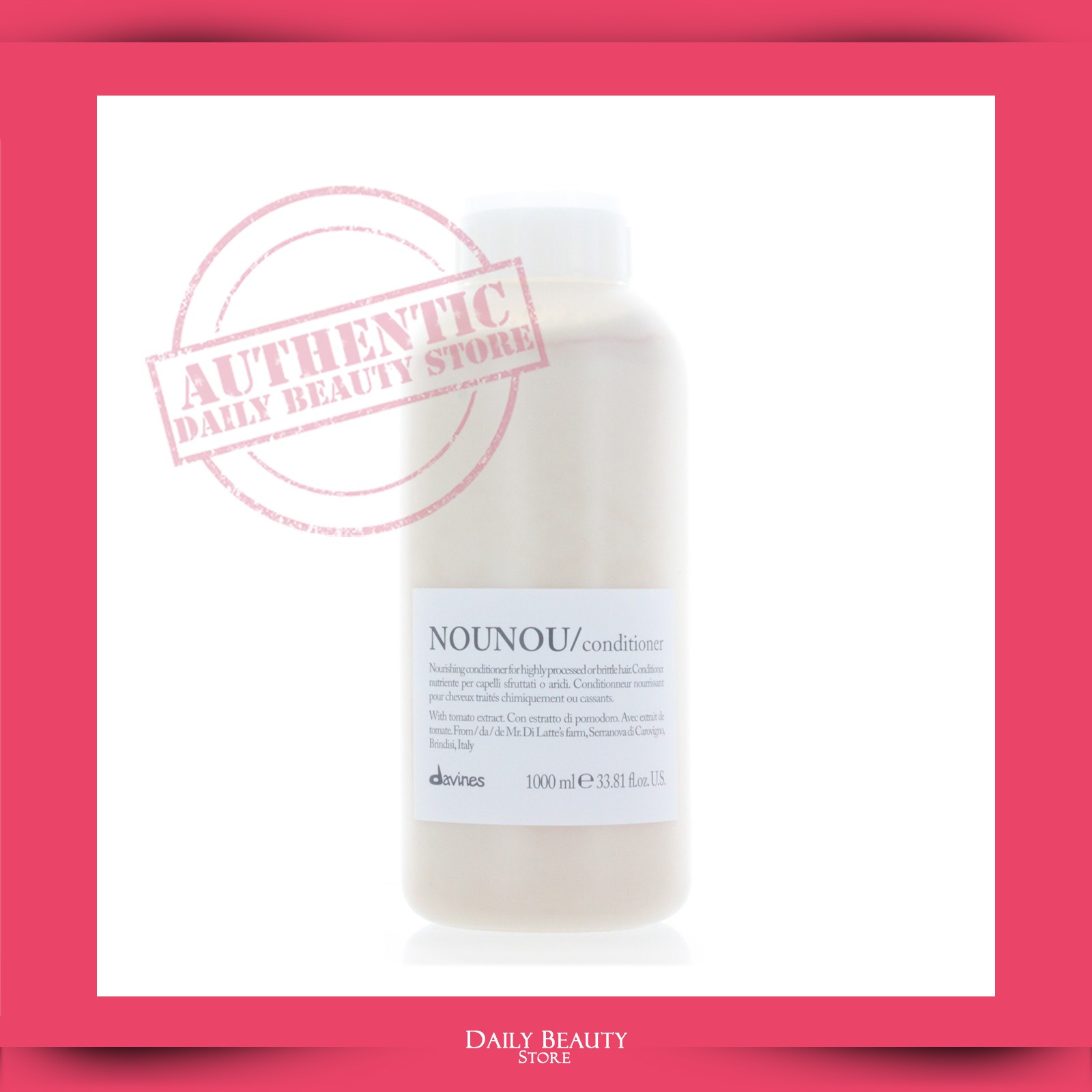 Davines NOUNOU Conditioner 1000ml 33.8oz NEW FAST SHIP